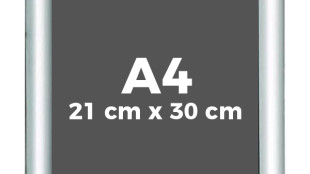 A4 Alüminyum Açılır Çerçeve