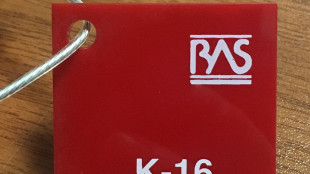 Kırmızı Renk Pleksiglas BAS-K16 Akpolimer 20183