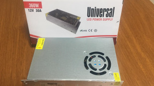 İç Mekan Universal 360W 30A Adaptör