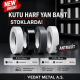 Harf Kenarı Beyaz 0,70×80 mm