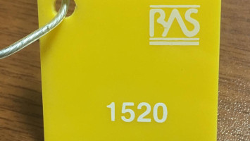 Sarı Renk Pleksiglas BAS-1520 Akpolimer 50265DF
