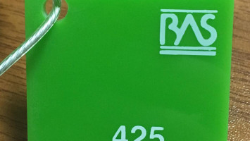 Yeşil Renk Pleksiglas BAS-425 Akpolimer 30143